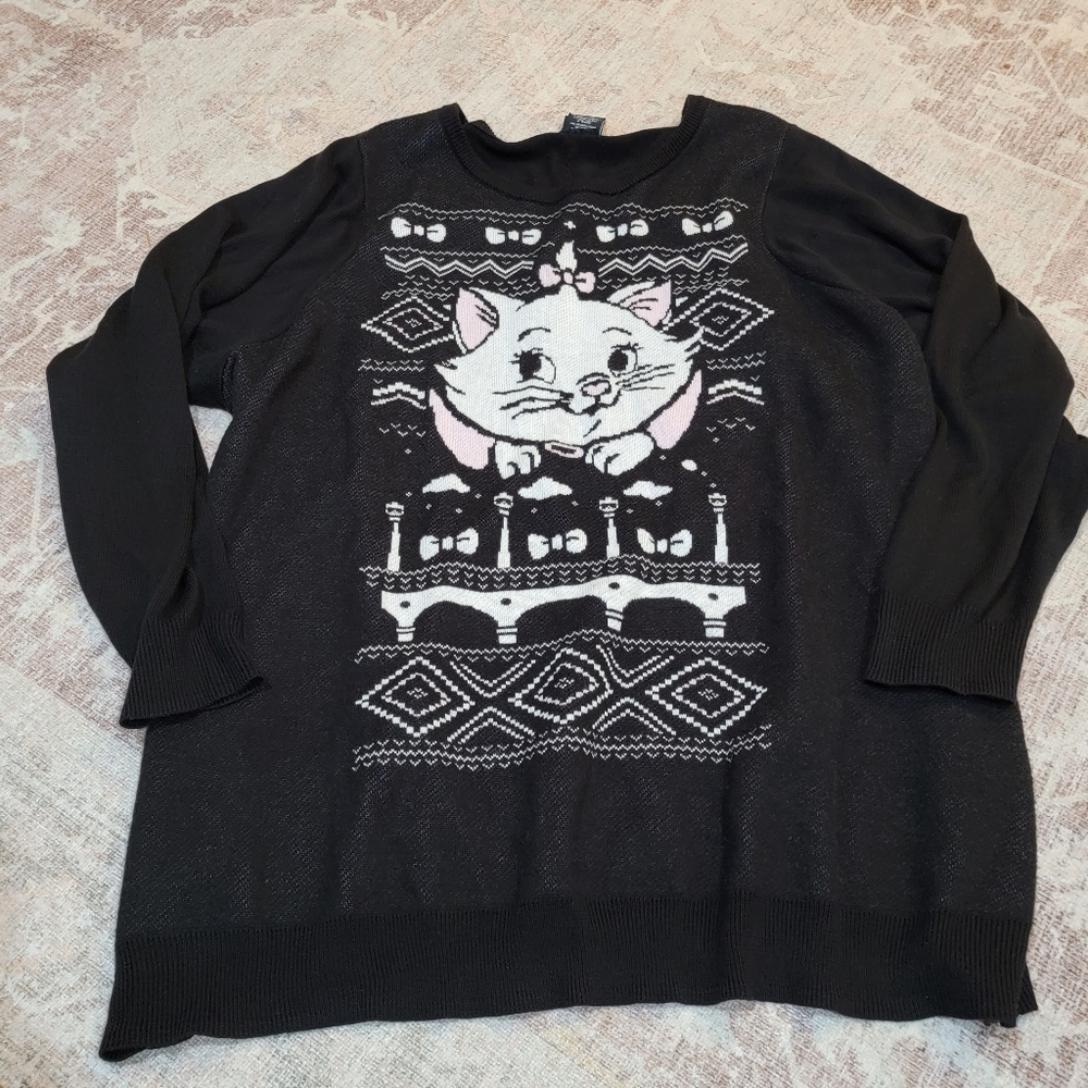 Torrid disney marie aristocrat sweater
